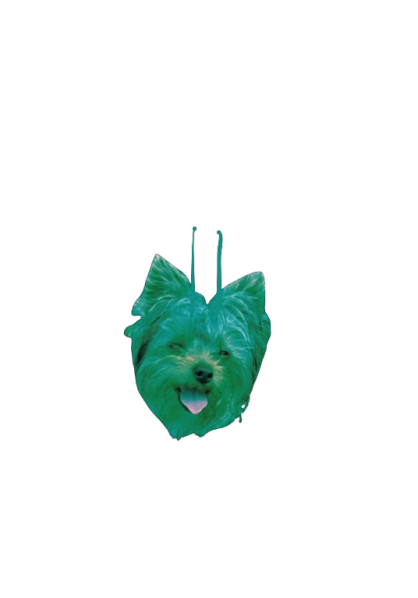 Alien with Transparent Background